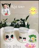 Sữa hạt sen cho bé 6m