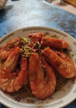 Foto resep Udang tumis soon