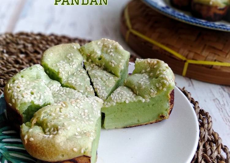 Resepi Kuih Bakar Pandan yang Lezat