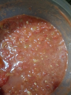 Una foto de Salsa de tomate para tostadas