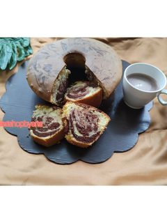 Foto resep Bolu Marmer Cokelat Ekonomis