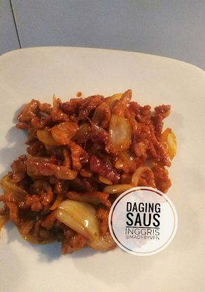 Foto resep Daging Saus Inggris