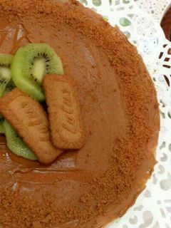 صورة لوصفة حلى اللوتس قمه في الروعه 😋