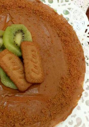 صورة لوصفة حلى اللوتس قمه في الروعه 😋