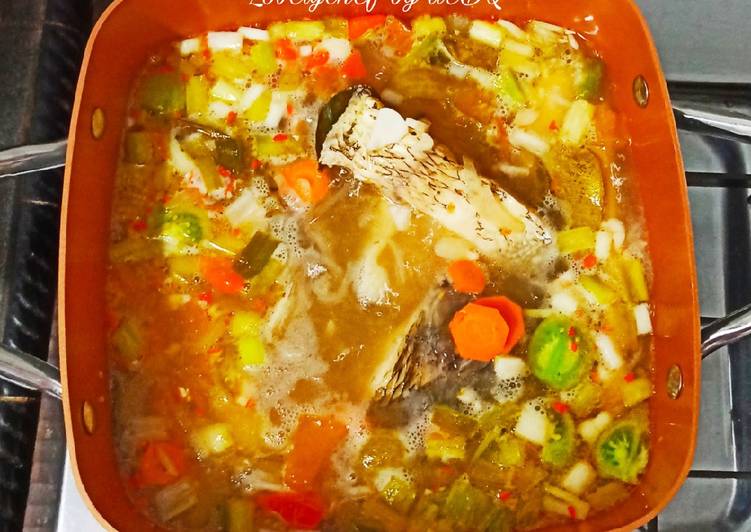 Bagaimana Membuat Soup Ikan Gurame Bening Anti Gagal