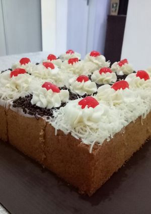 Foto resep Bolu potong moka(irit telur,lembut,no seret)