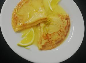Una foto de Crepe Suzette