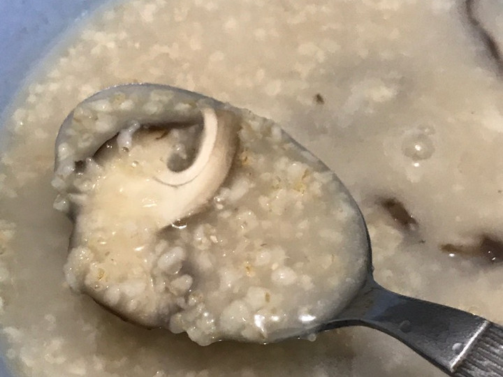 Resep Bubur Oatmeal Jamur Shitake yang Lezat