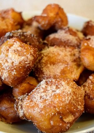 Una foto de Buñuelos de viento para Cuaresma