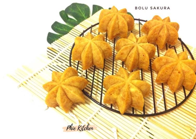Resep Bolu sakura santan Anti Gagal