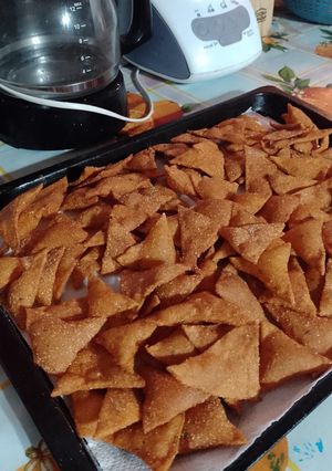 Una foto de Nachos caseros