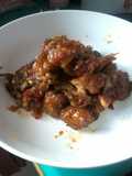 Brutu ayam geprek sambel goang