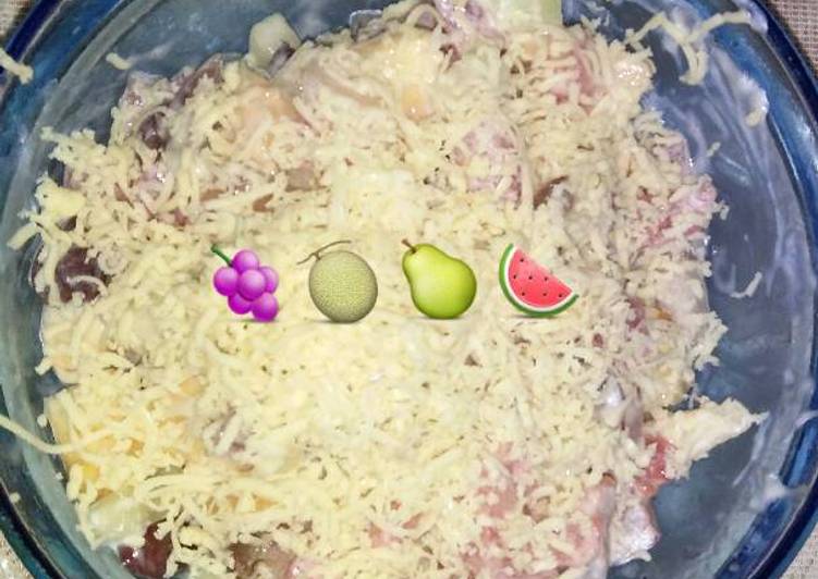  Resep  Salad  buah  seger waras oleh Mutiara Marades Cookpad