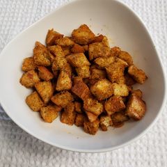 Savory just right croutons A picture of Savory just right croutons.