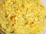 A picture of cheese olives