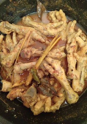 Foto resep Goreng asem ceker