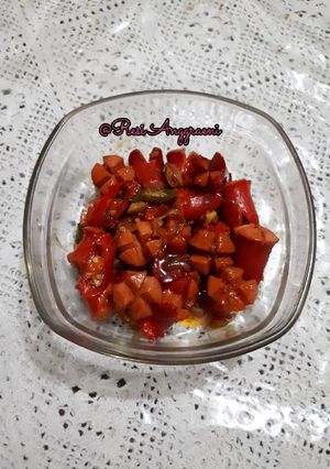 Foto resep Sosis Tumis Paprika