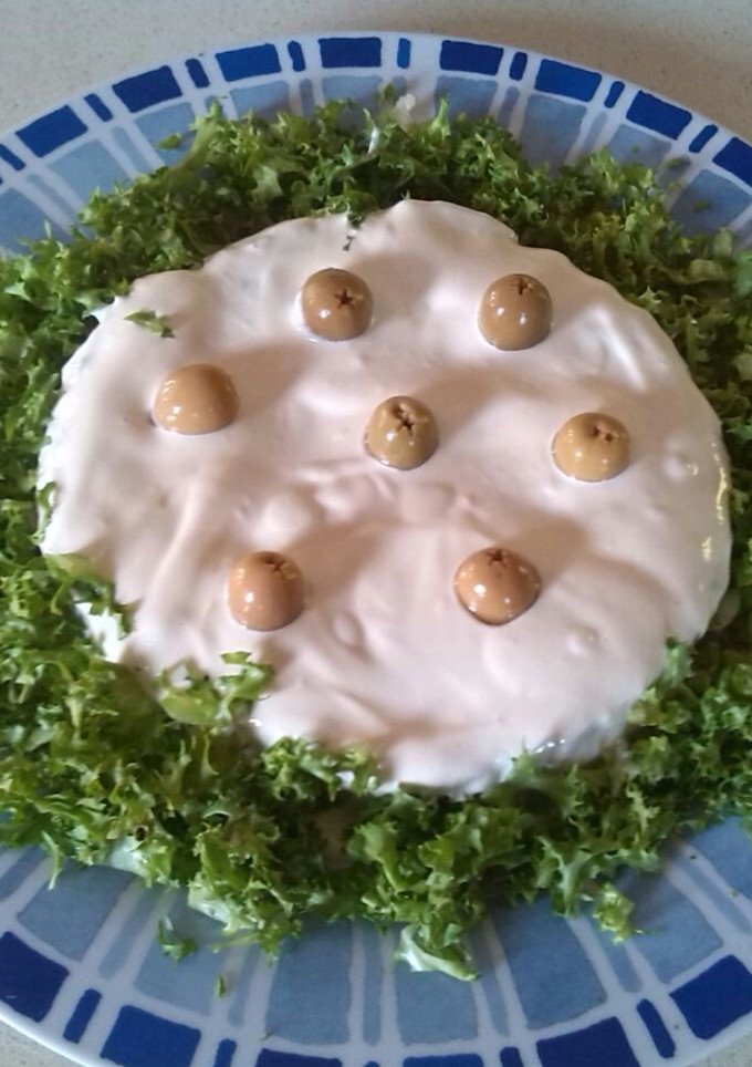 Una foto de Pastel de mejillones o gambas