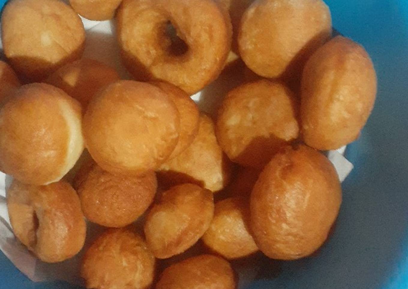 Donat empuk takaran sendok