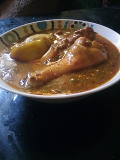 A picture of Fresh okro soup.