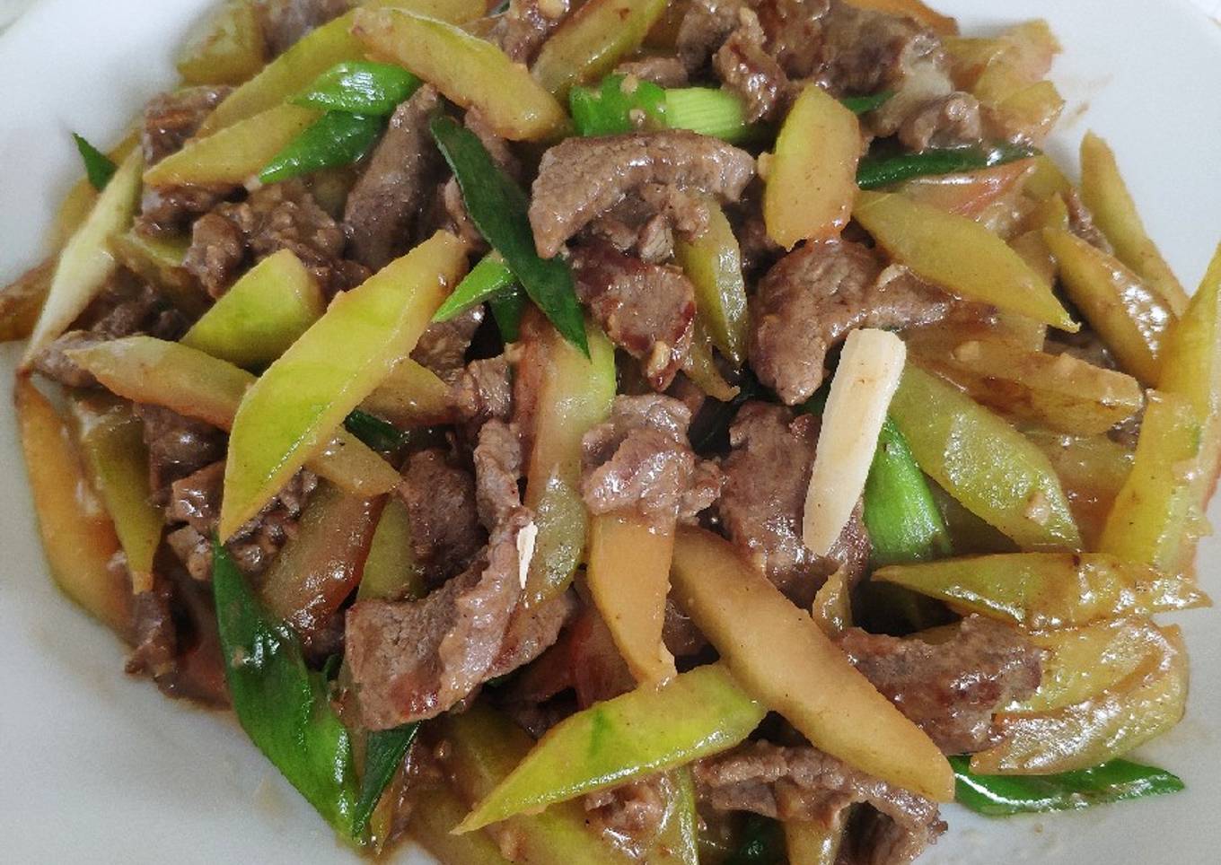 Stir Fry Watermelon Rind