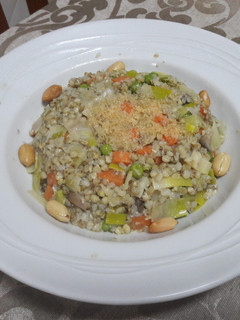 Una foto de Trigo Sarraceno tres delicias vegano