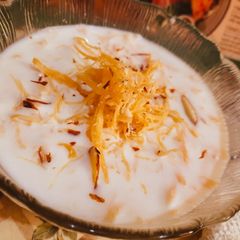A picture of Doodh Pheeni.