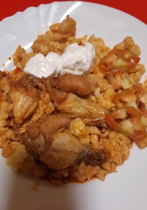 Csirkeszárnypörkölt recept fotója