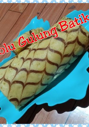 Foto resep Bolu Gulung Batik