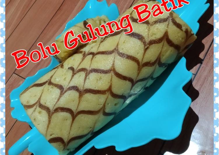 Bolu Gulung Batik