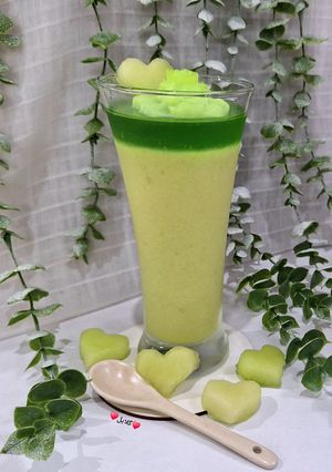 عکسی از دستور دسر لیوانی طالبی 😋