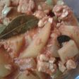 Tempe, tahu dan kentang tumis