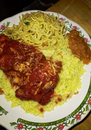 Foto resep Nasi kuning banjar