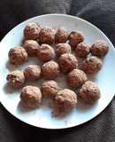 Bolitas saludables de frutos secos