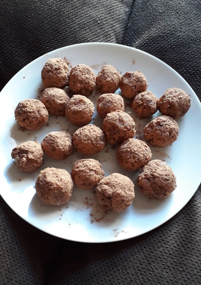 Una foto de Bolitas saludables de frutos secos