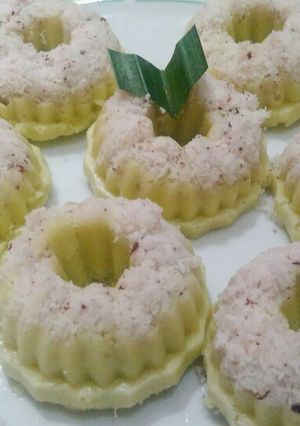 Foto resep Putu ayu pandan