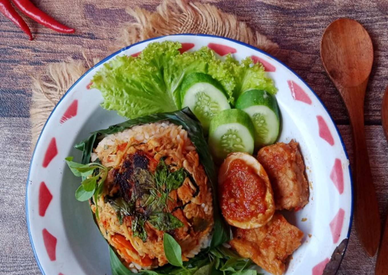 Nasi Bakar ayam