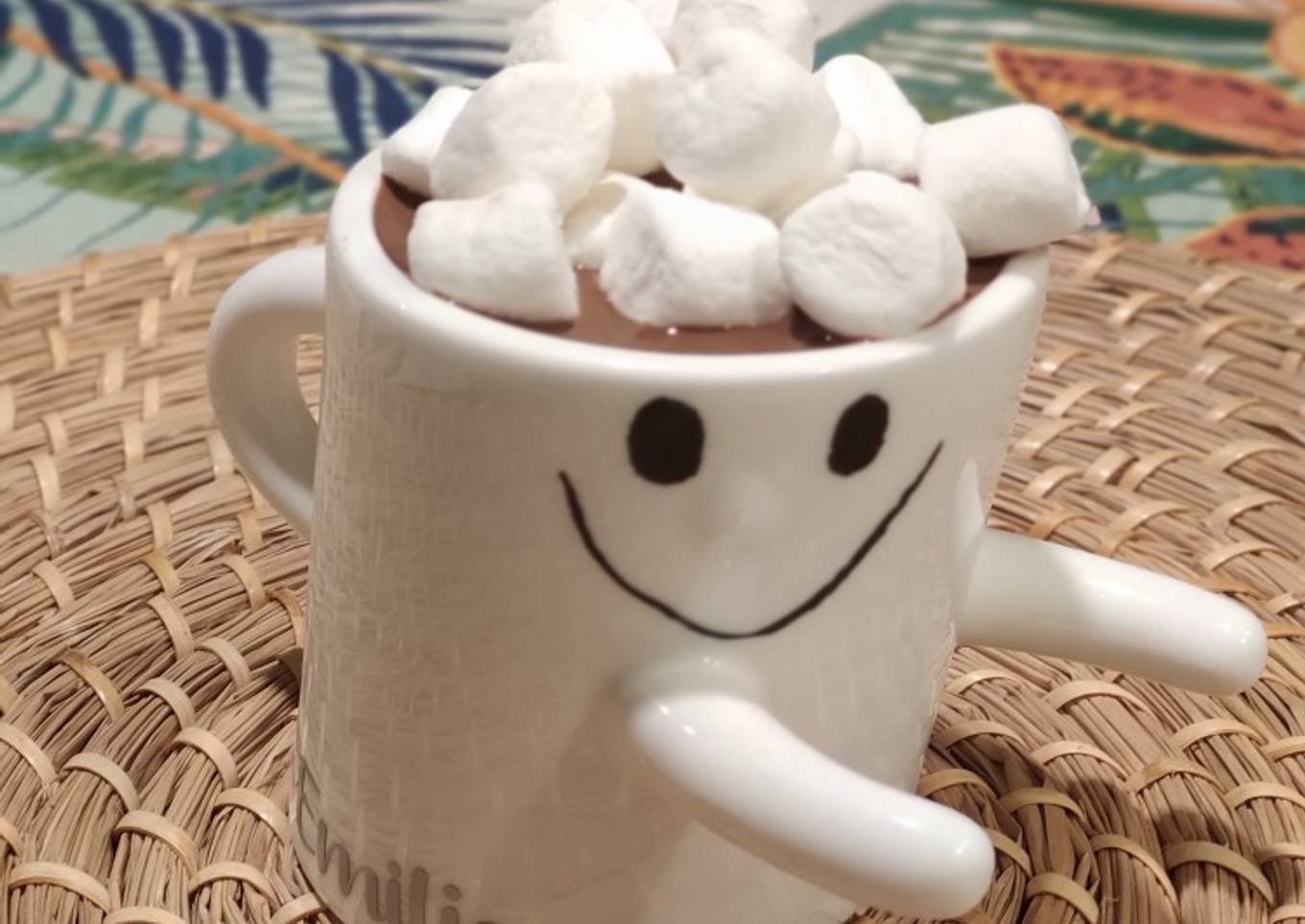 Chocolate caliente con canela