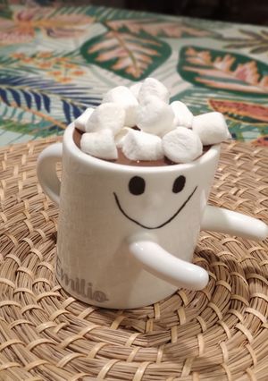 Una foto de Chocolate caliente con canela