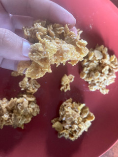 A picture of No bake cereal bars/cookies.