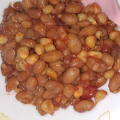 Very simple Fried Githeri A picture of Very simple Fried Githeri.