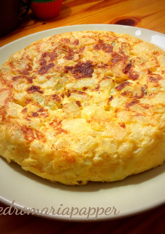 Una foto de Tortilla de calabacín