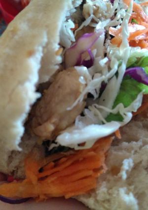 Una foto de Sándwich gourmet con pollo a la Isaboh 😉