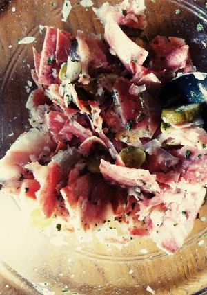 Une photo de Salade de museau de porc