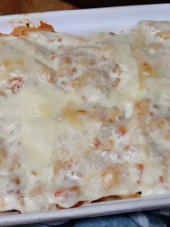 Una foto de Macarrones con mucho sabor