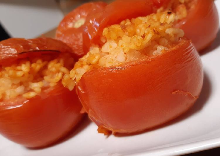 Recetta di Favorite Pomodori ripieni di riso 🍅🍚