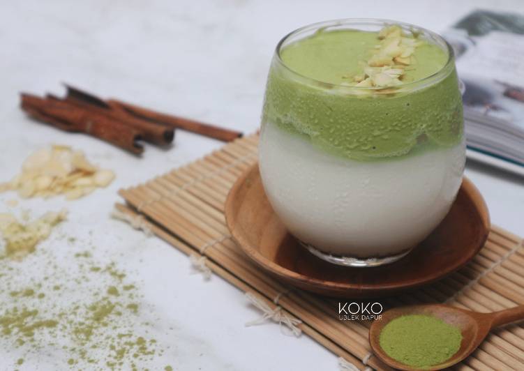 Dalgona Matcha