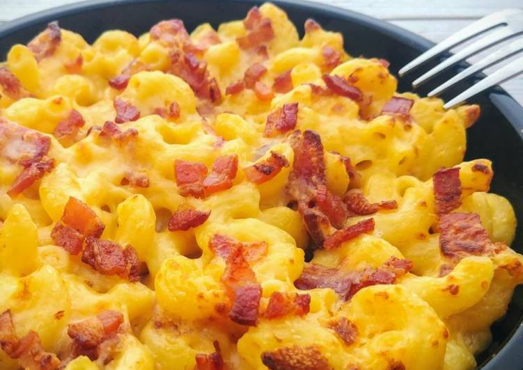 Recipe of Perfect Bacon Mac and Cheese