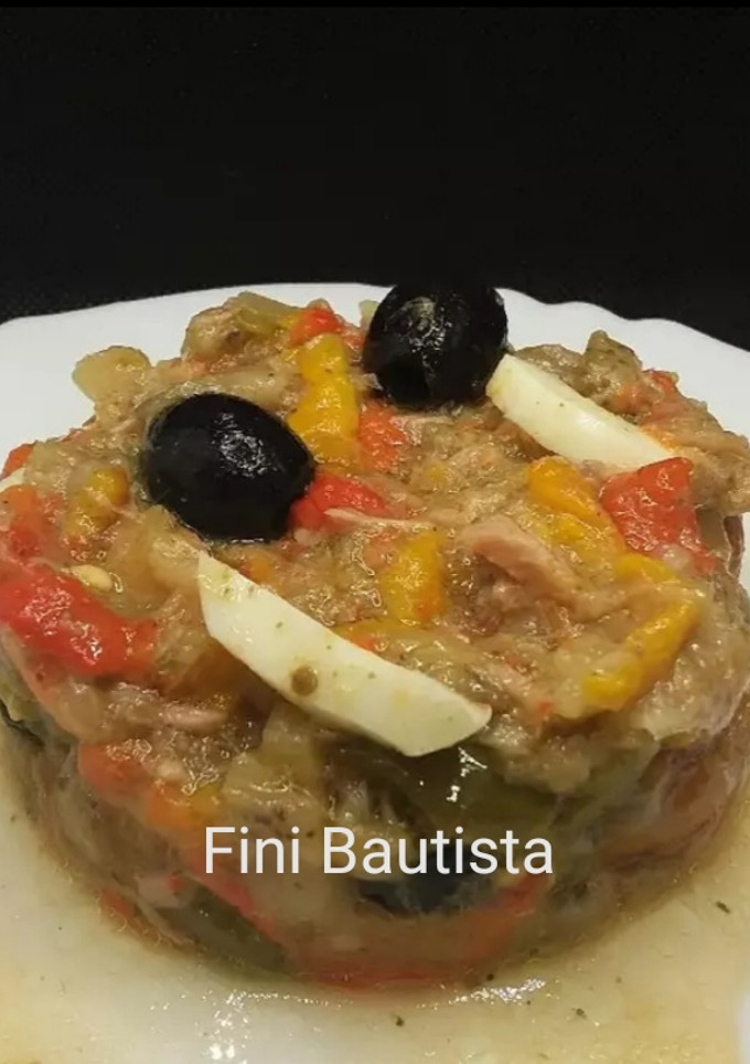 Una foto de Asado de verduras