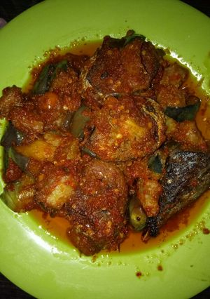 Foto resep Tongkol Terong Balado
